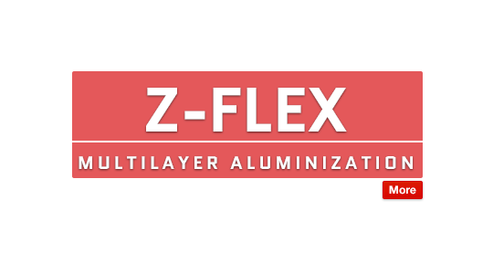 Z-Flex Multilayer Aluminization for Radiant Heat Protection Text Image